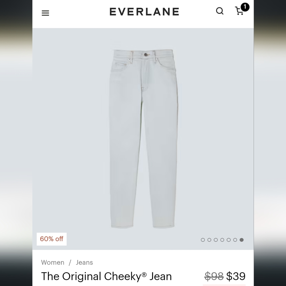 Everlane Original Cheeky Jean